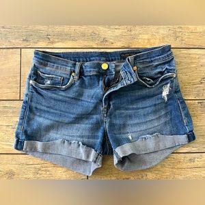 Blank NYC denim shorts-cuffed